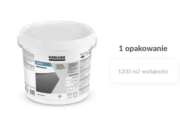 Jak prawidłowo stosować proszek Karcher RM 760 - skuteczne porady i wskazówki