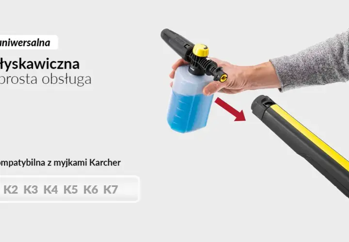 Jak używać pianownicy Karcher, aby skutecznie czyścić różne powierzchnie
