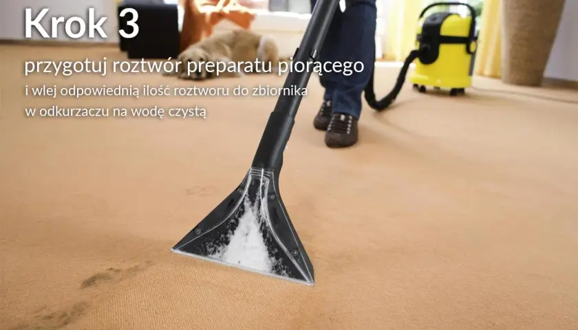 Jak prać odkurzaczem piorącym Bosch? Poradnik krok po kroku