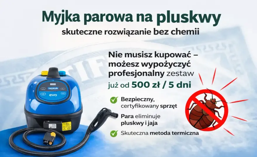 Myjka parowa na pluskwy: Jaką wybrać i jak skutecznie użyć?