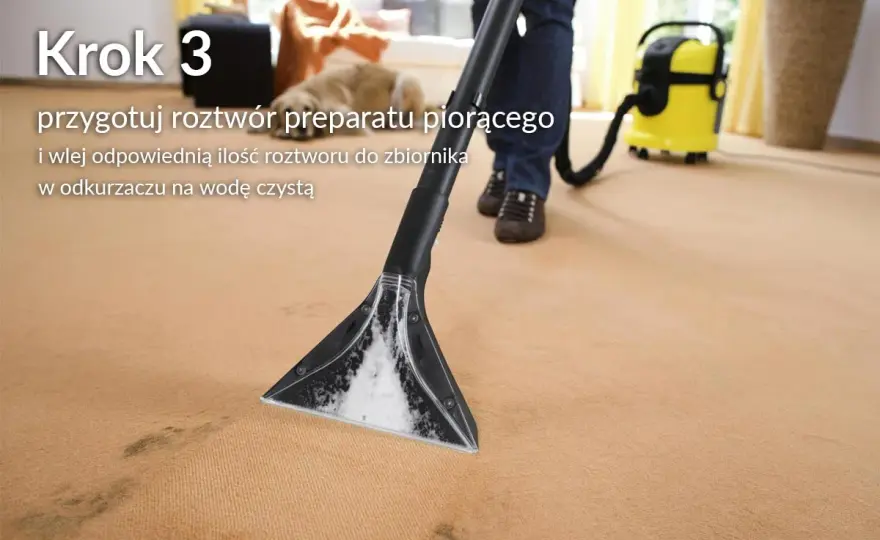Jak prać odkurzaczem piorącym Bosch? Poradnik krok po kroku