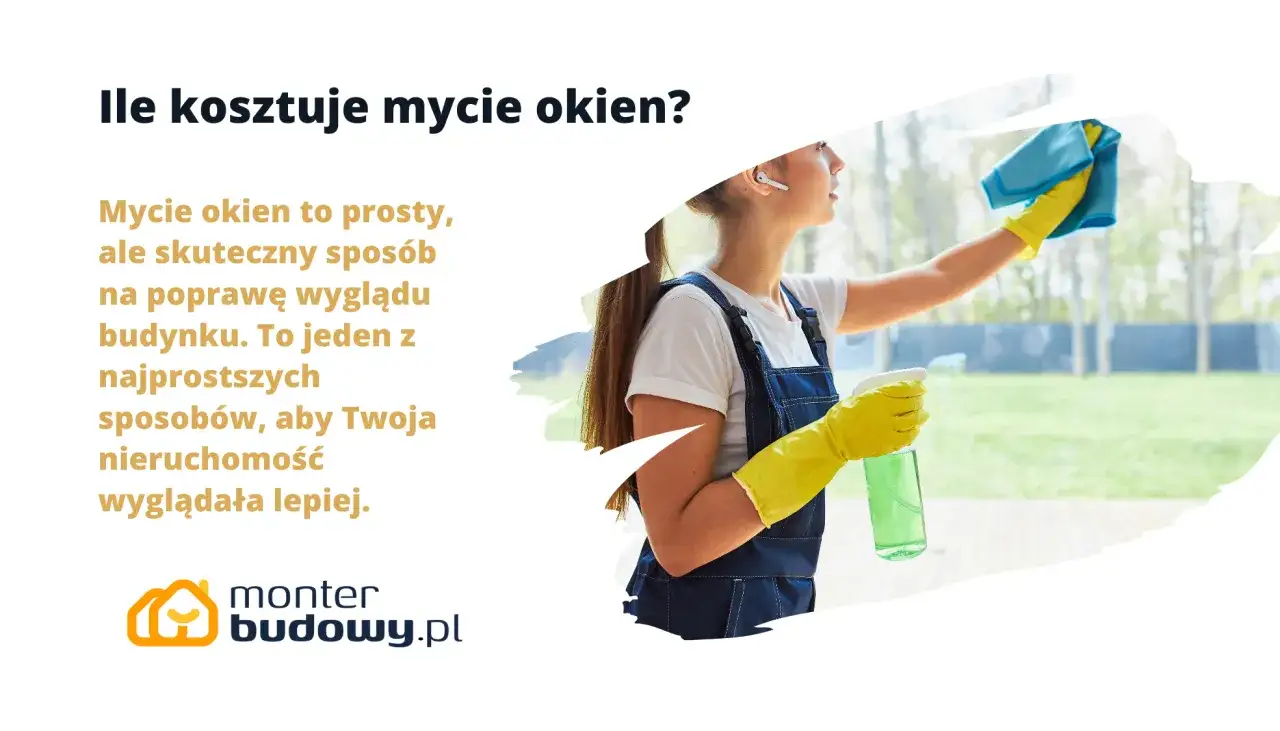 Sprzątaczka myjąca okna, umowa sprzątania