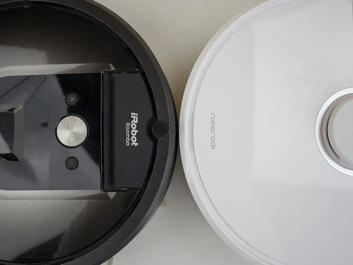 Roborock S6 LiDAR vs Roomba 980 vSLAM navigation